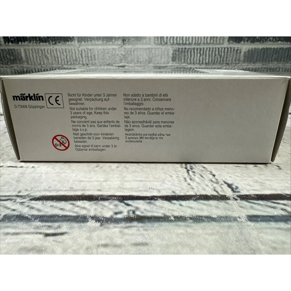 Märklin 46042 HO TRACK CLEANING CAR DB Era III NEW IN ORIGINAL BOX